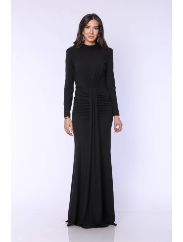 TGH CHARLOTTE LONG SLEEVES & CUT OUT BACK MAXI DRESS