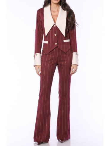 TGH Pantaloni Cu Dungi Bold Pinstripe