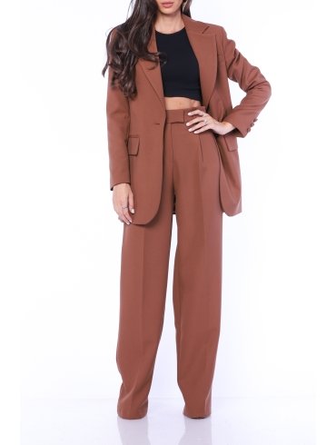 TGH BACK IN BUSINESS WIDE-LEG PANTS