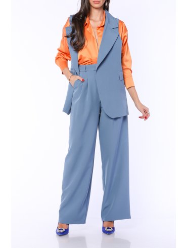 TGH WIDE-LEG MASCULINE PANTS