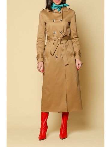 TGH RETRO INPO MIDI TRENCH COAT