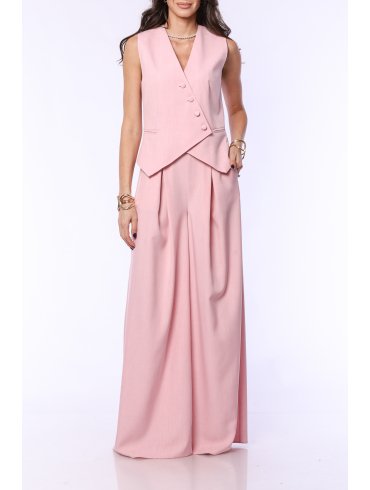 TGH ASYMMETRIC CLOSURE SUIT VEST