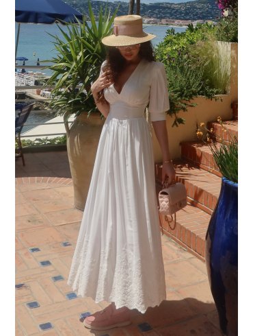 TGH ROCHIE MIDI WHITE PARTY 