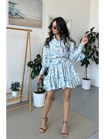 TGH ROCHIE MINI GARDENIA DREAMS CU VOLANE ASIMETRICE