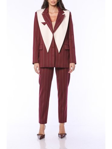 TGH Blazer Cu Dungi Bold Pinstripe