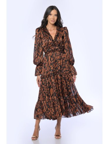 TGH PUMPKIN SPICE MIDI DRESS