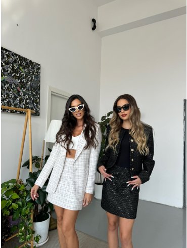 TGH CHANEL STYLE MINI SKIRT
