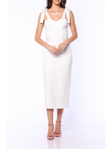 TGH DARLING CORSET MIDI DRESS
