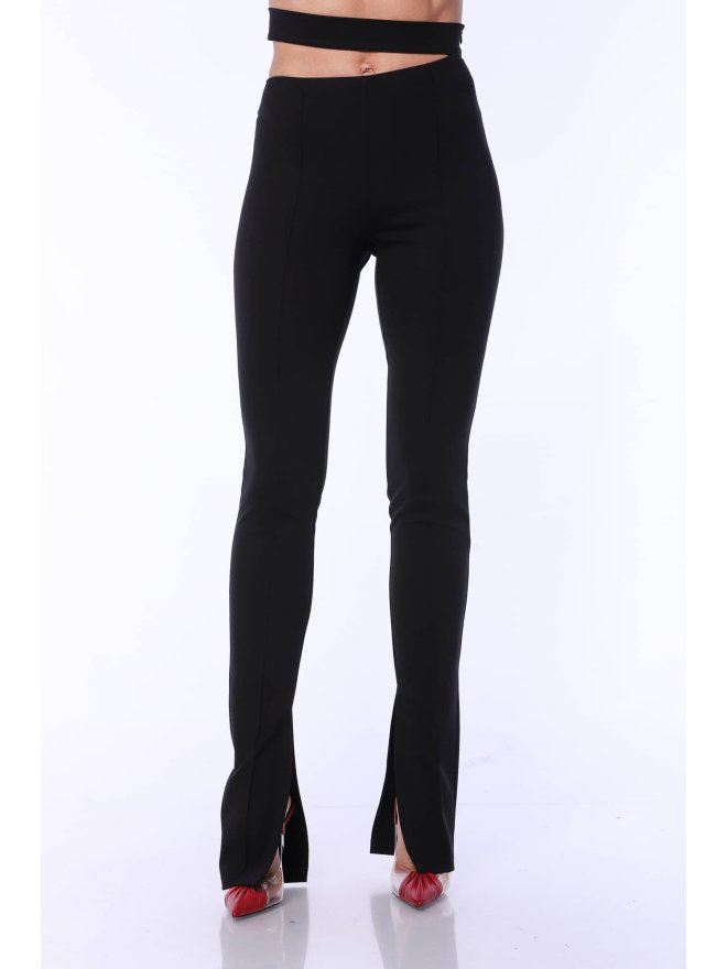 TGH SPECIAL DATE CUT-OUT FLARED PANTS