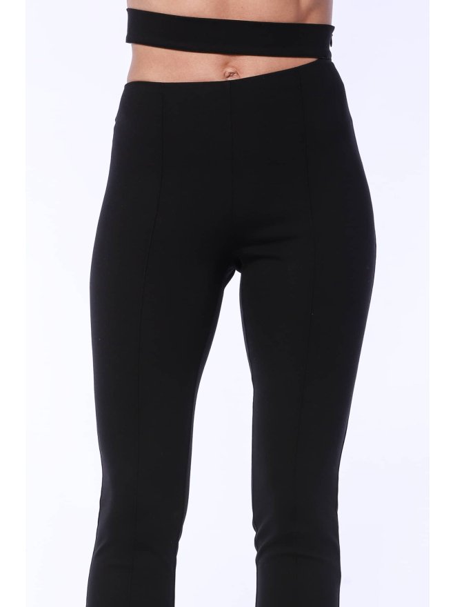 TGH SPECIAL DATE CUT-OUT FLARED PANTS