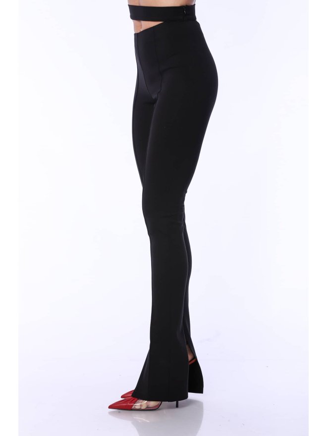 TGH SPECIAL DATE CUT-OUT FLARED PANTS