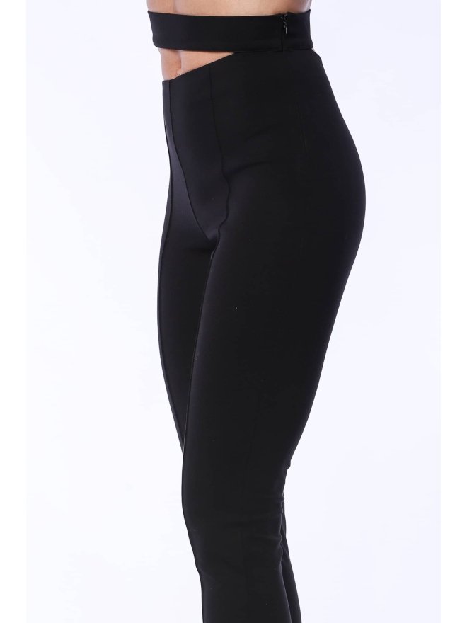 TGH SPECIAL DATE CUT-OUT FLARED PANTS