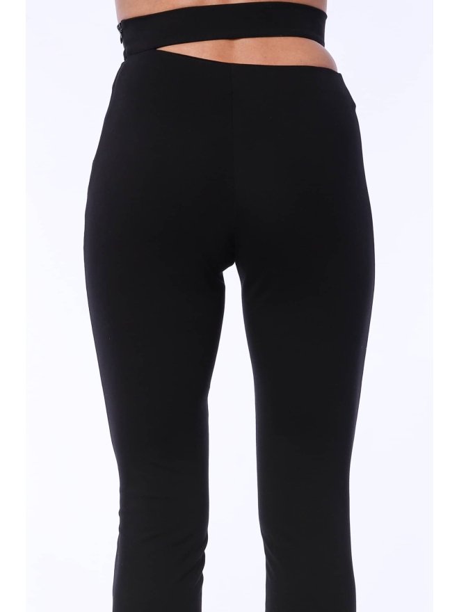 TGH SPECIAL DATE CUT-OUT FLARED PANTS