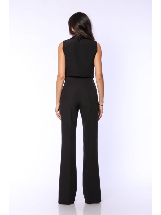 TGH TUXEDO GIRL CROP VEST