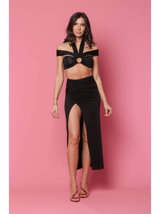 TGH INVITING CENTRAL RING CROP-TOP