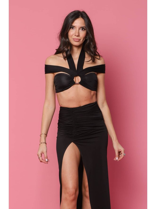 TGH INVITING CENTRAL RING CROP-TOP