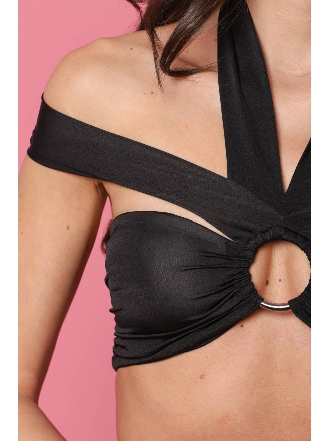 TGH INVITING CENTRAL RING CROP-TOP