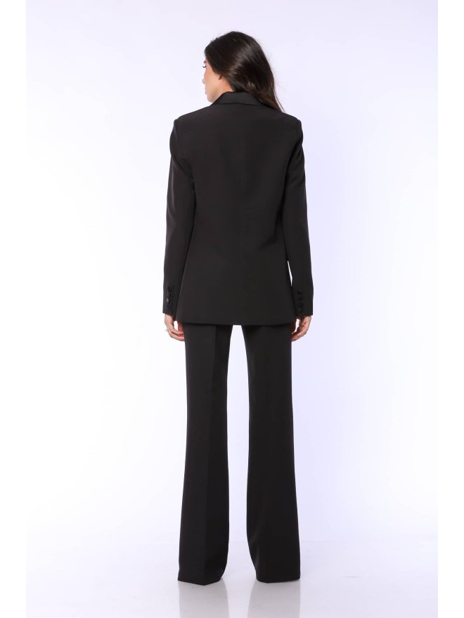 TGH TUXEDO GIRL SATIN LAPELS BLAZER