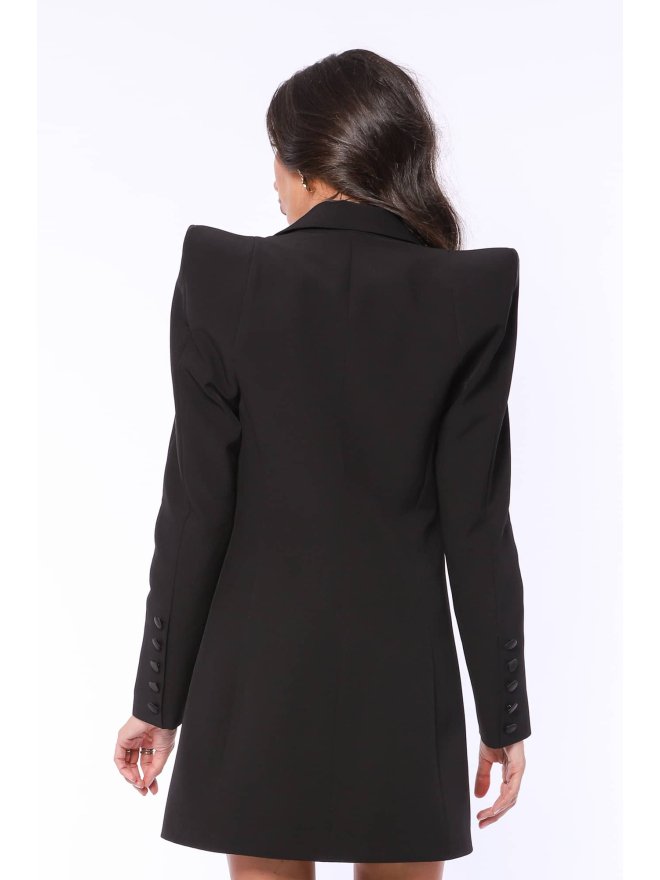 TGH POLISHED MINI BLAZER-DRESS