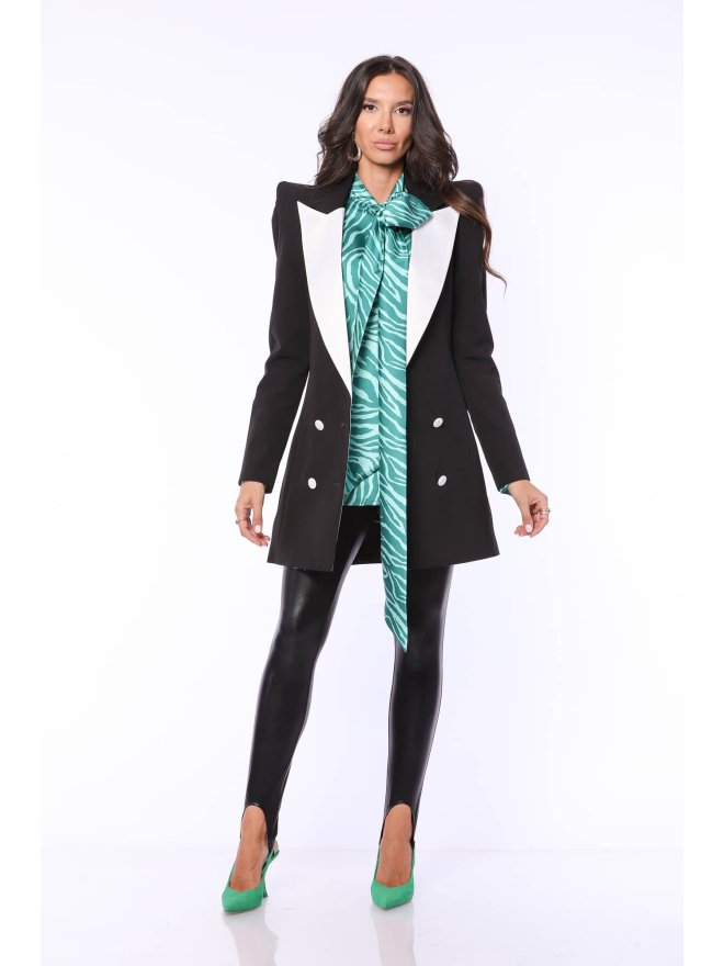 TGH POLISHED MINI BLAZER-DRESS
