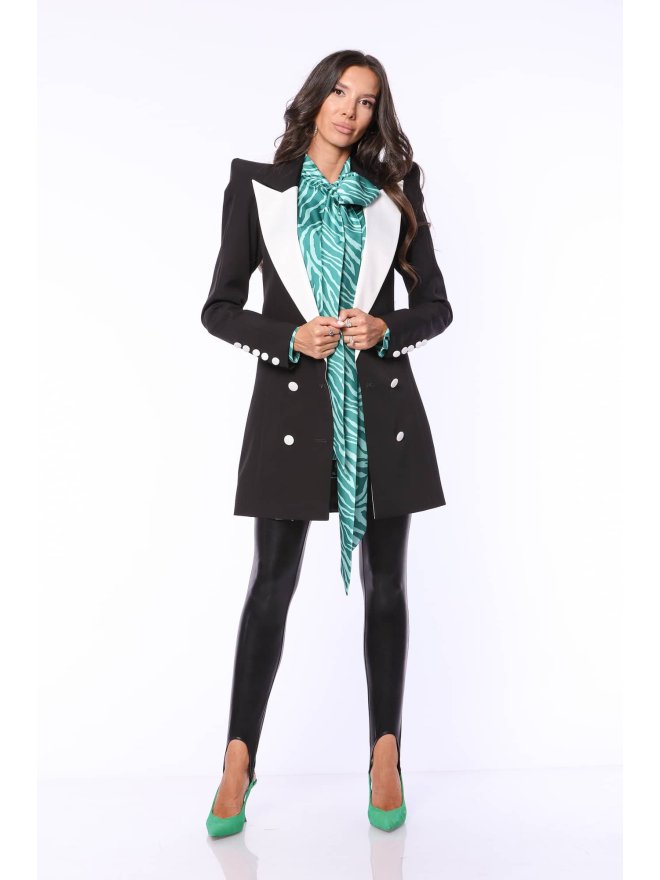 TGH POLISHED MINI BLAZER-DRESS