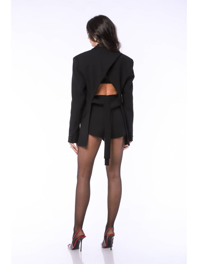 TGH CUT-OUT BACK UNCONVENTIONAL BLAZER