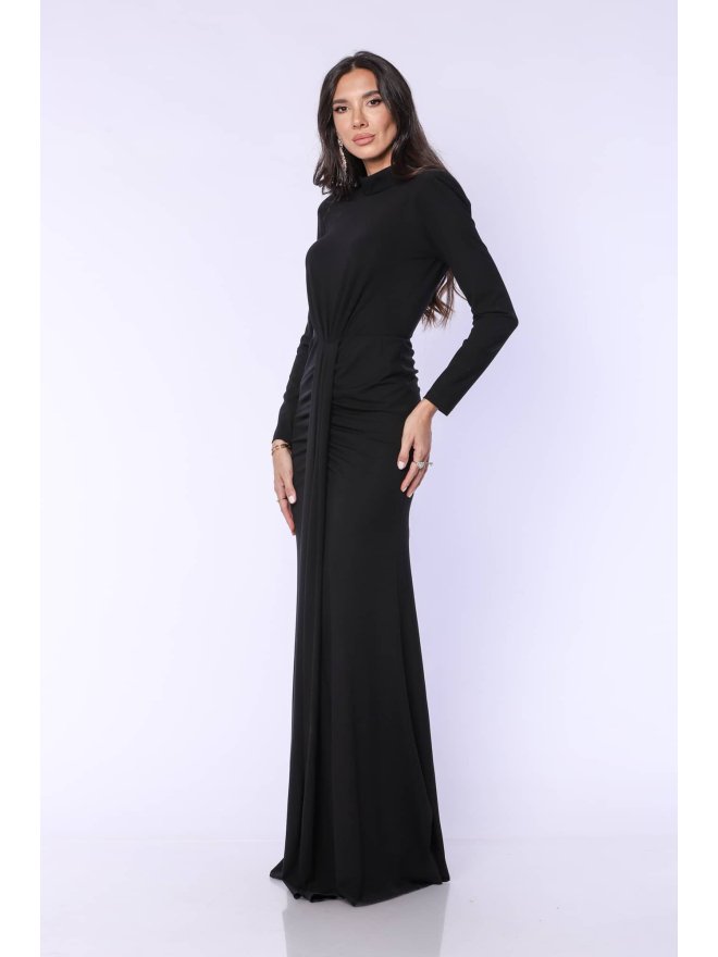 TGH CHARLOTTE LONG SLEEVES & CUT OUT BACK MAXI DRESS