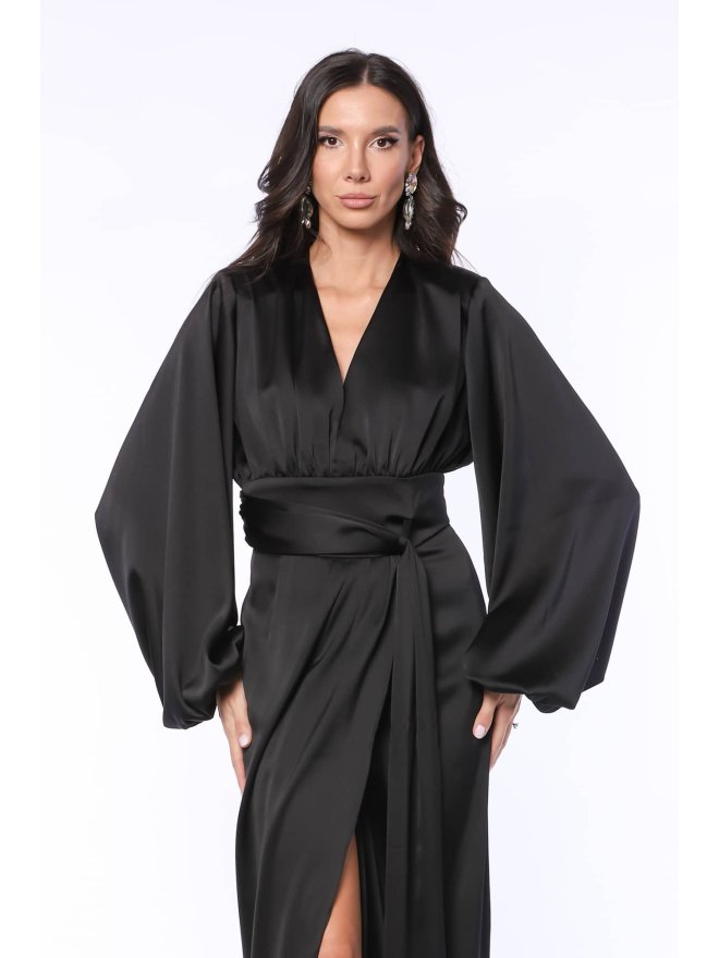 TGH GALA SATIN MAXI DRESS