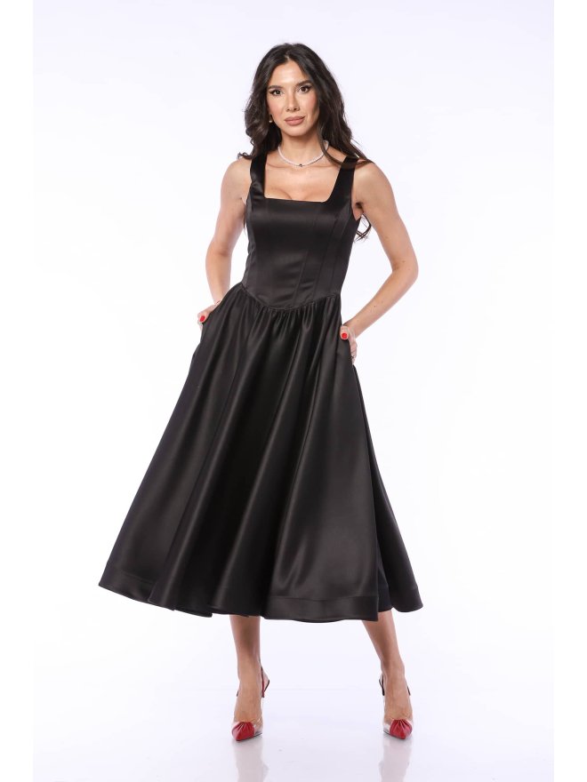 TGH CORSET FAIRYTALE MIDI DRESS