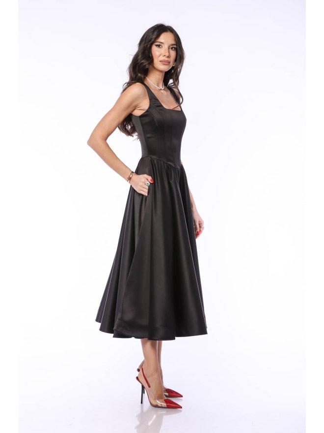 TGH CORSET FAIRYTALE MIDI DRESS