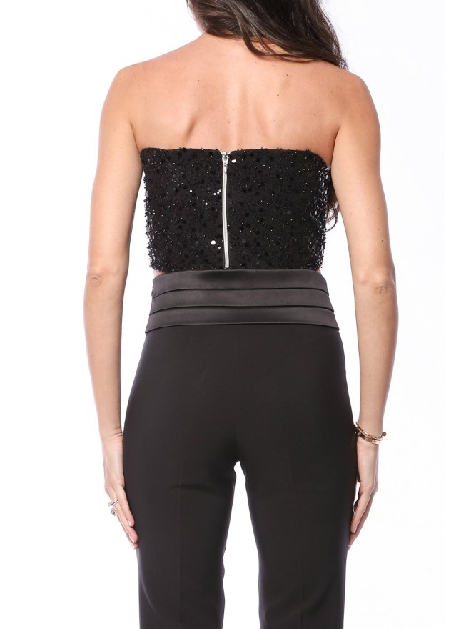 TGH TOP STIL CORSET DIN PAIETE