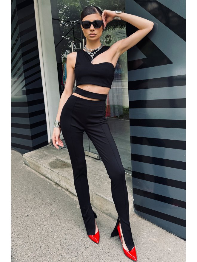 TGH CROP TOP SPECIAL DATE CU DECUPAJE