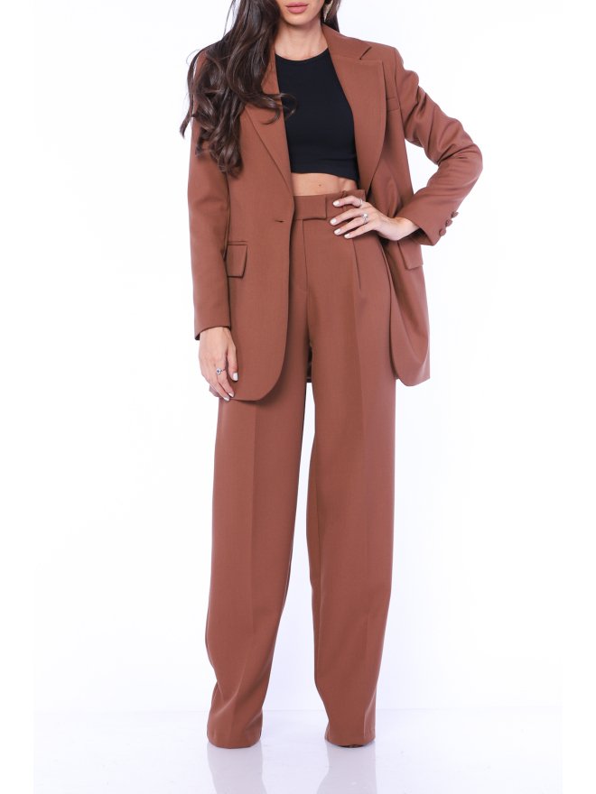 TGH BACK IN BUSINESS WIDE-LEG PANTS