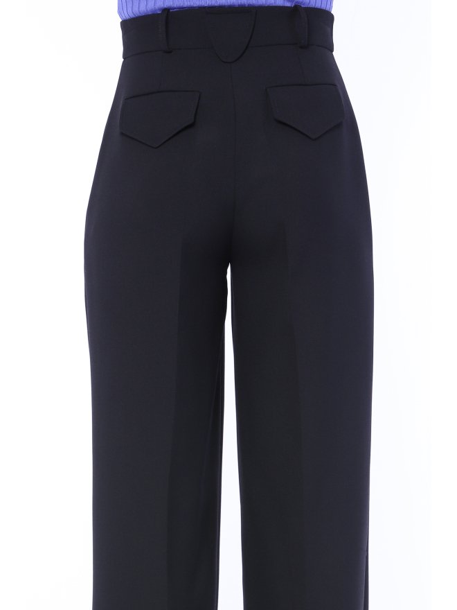 TGH BACK IN BUSINESS WIDE-LEG PANTS