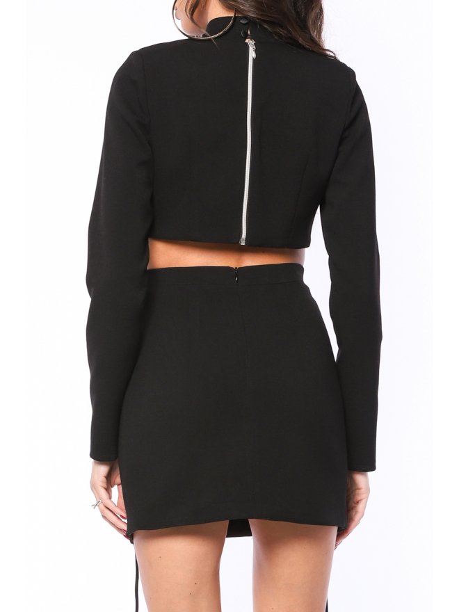 TGH CRISS-CROSS CROPPED TOP