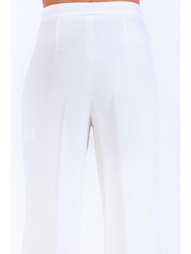 ISABEL SPRING SUIT-UP HIGH WAIST WIDE LEG PANTS