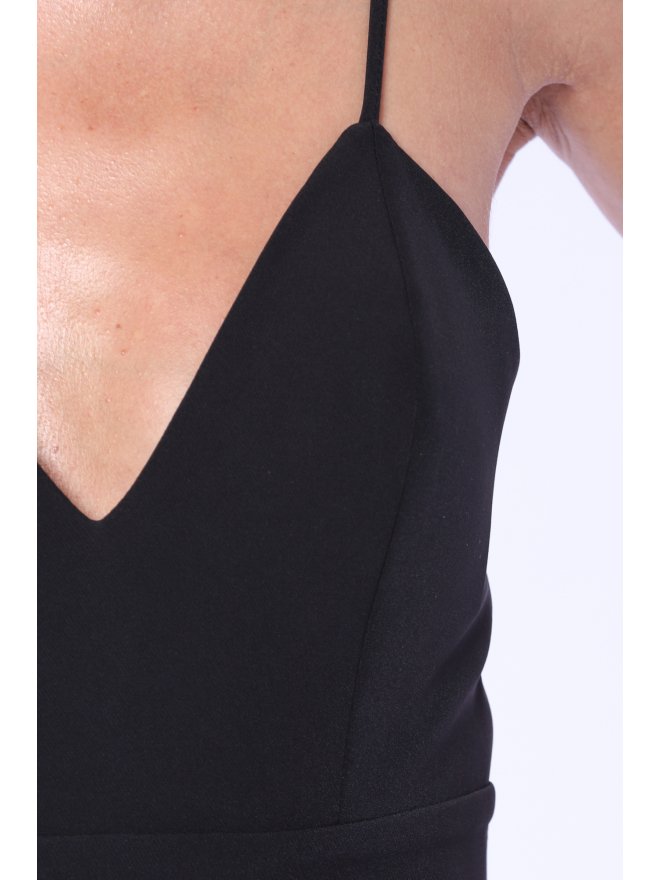 TGH SIMPLY ELEGANT SPAGHETTI STRAPS PALAZZO JUMPSUIT