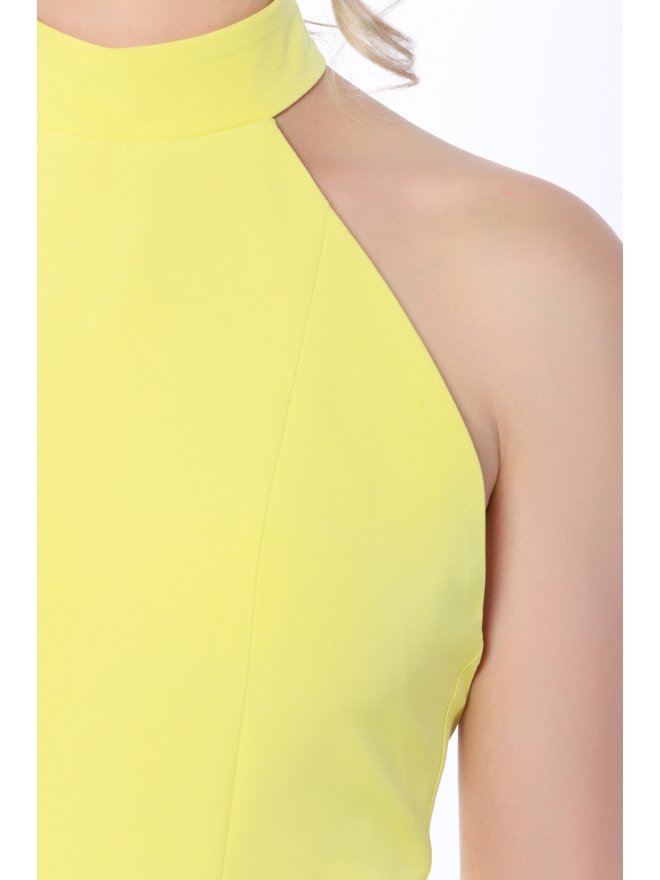 POESSE ROCHIE MIDI CU SPATE DECUPAT