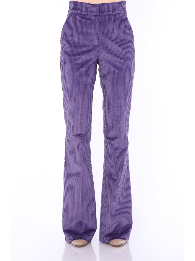 TGH COTTON CORDUROY RETRO MOOD FLARED PANTS