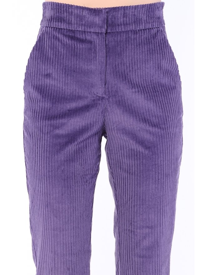 TGH COTTON CORDUROY RETRO MOOD FLARED PANTS