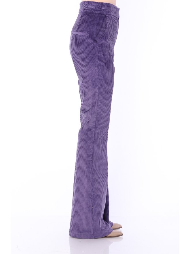 TGH COTTON CORDUROY RETRO MOOD FLARED PANTS