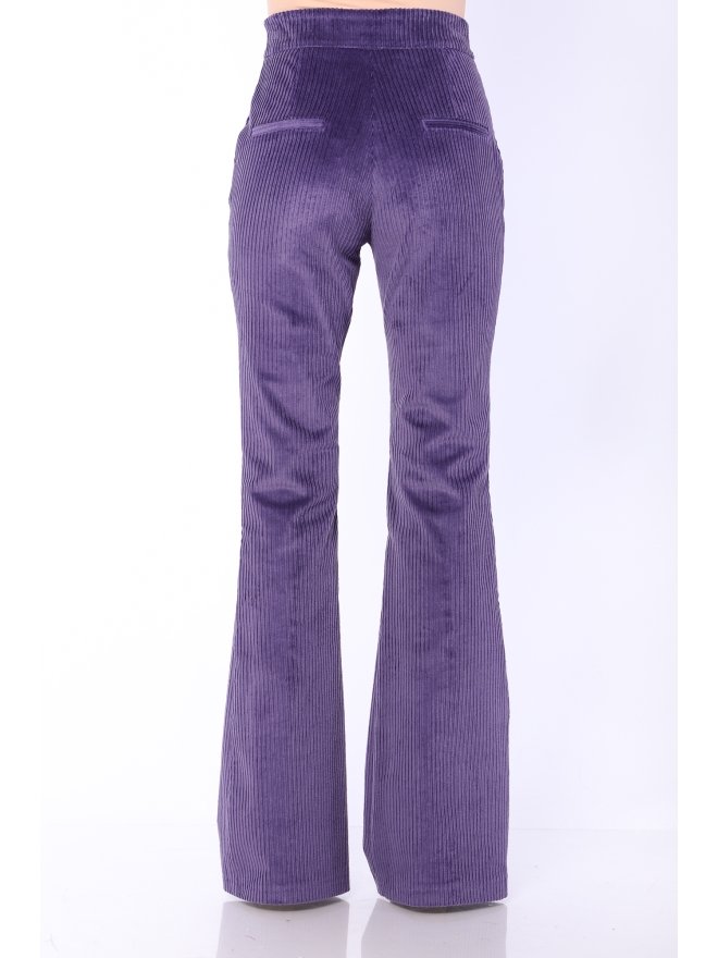 TGH COTTON CORDUROY RETRO MOOD FLARED PANTS