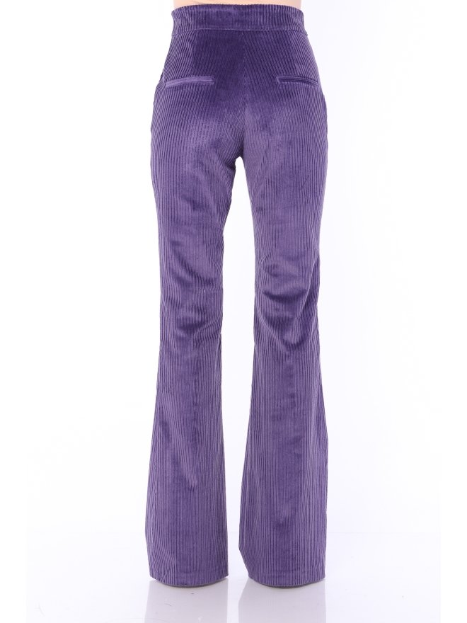 TGH COTTON CORDUROY RETRO MOOD FLARED PANTS