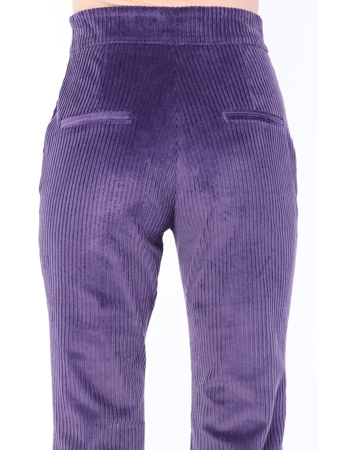 TGH COTTON CORDUROY RETRO MOOD FLARED PANTS