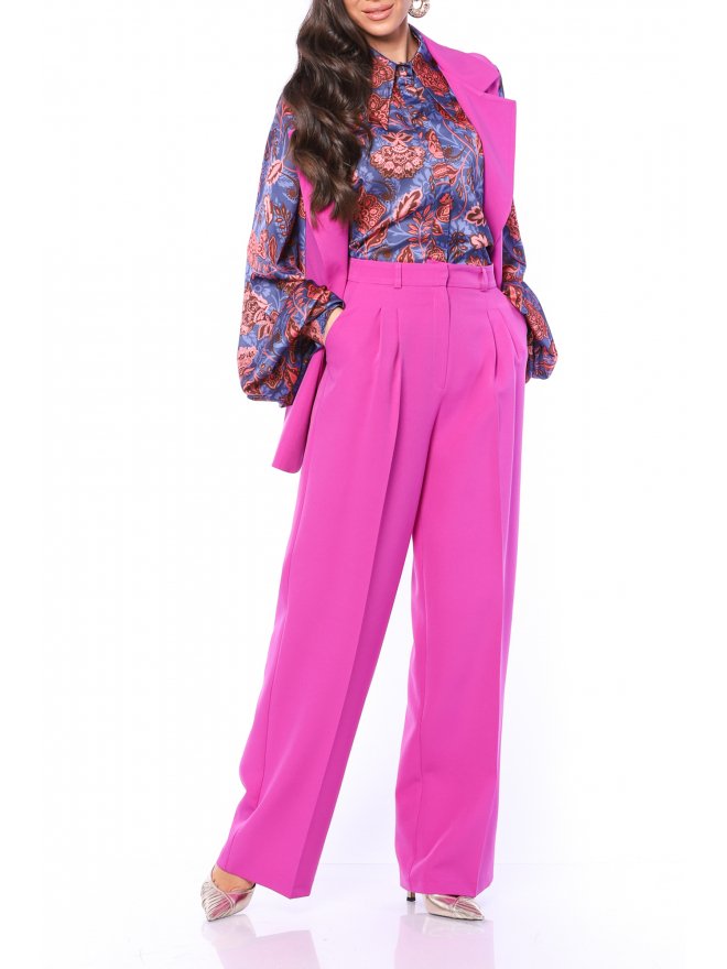 TGH BACK IN BUSINESS HIGH-WAIST PALAZZO PANTS