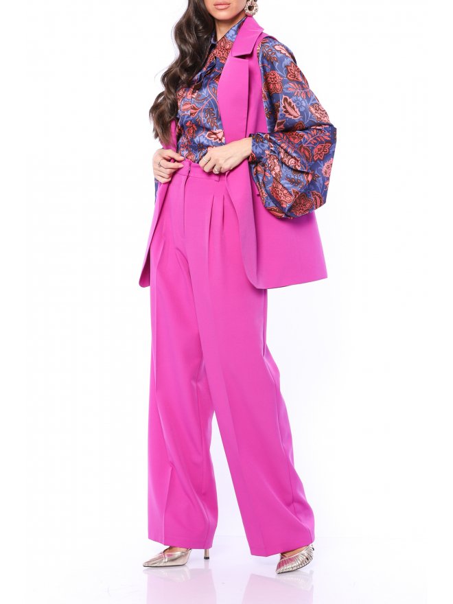 TGH BACK IN BUSINESS HIGH-WAIST PALAZZO PANTS
