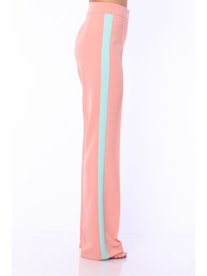 TGH DOUBLE TROUBLE COLOR BLOCK PIPING STRIAGHT PANTS