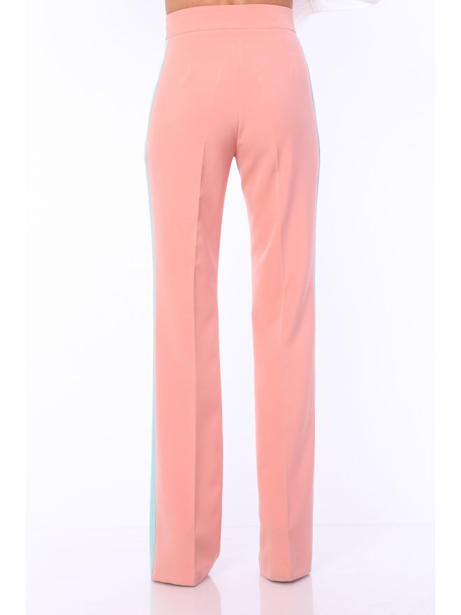 TGH DOUBLE TROUBLE COLOR BLOCK PIPING STRIAGHT PANTS