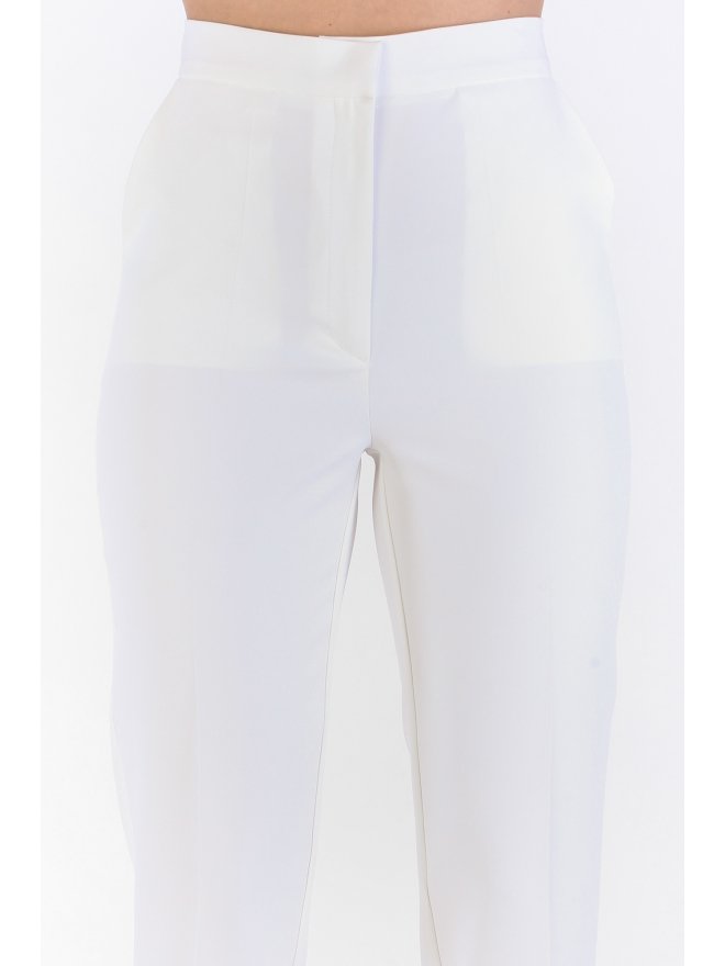 ISABEL HIGH-WAIST CIAGERETTE STYLE TAILORED PANTS