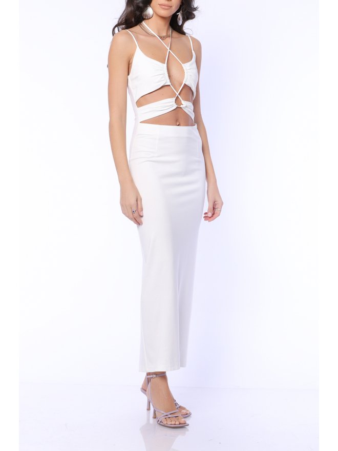 TGH CUT-OUT FRONT ELECTRA MAXI DRESS